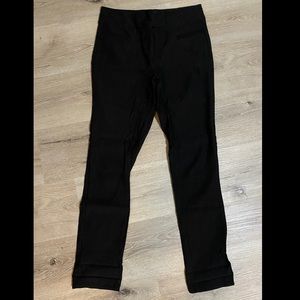 The Limited Straight Leg Black Slacks/Trousers